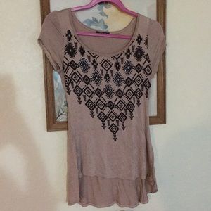 Tribal design Deb shirt size Large
